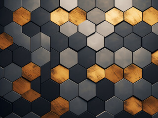 Wall Mural - Creative abstract design features a minimalist geometric pattern.