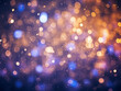 Abstract light creates a pleasant bokeh background effect.