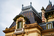 Exterior of the Villa Lumière, an Art Nouveau mansion built by Antoine Lumière for his two sons, Louis and Auguste Lumière, inventors of the cinematograph and fathers of the cinema in Lyon, France