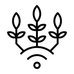 smart agriculture icon