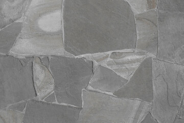 Wall Mural - Grey Solid Rough Stone Texture Pattern Abstract Floor Surface Background Monochrome Flooring