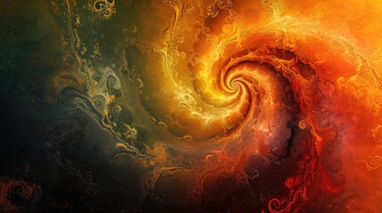 Aufkleber - Artistic abstract background featuring swirling patterns, Artistic abstract background with mesmerizing swirling patterns.