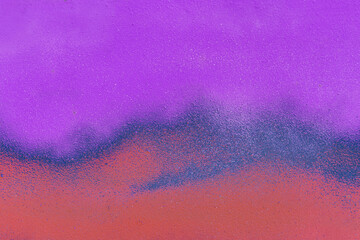 Wall Mural - Purple blue and red paint brush strokes abstract pattern surface design background