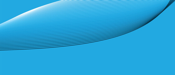 Poster - abstract geometric line pattern art vector illustration.