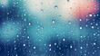Wet window water drops background