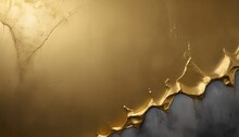 Gold Grunge Wall Texture Background