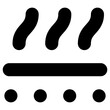conduction icon, simple vector design