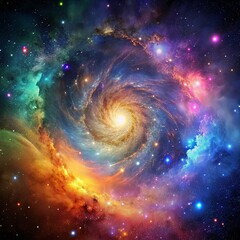 Wall Mural - A space of space. AI generated