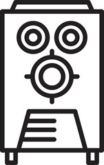 Sticker - Music Loudspeaker Icon