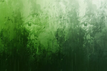Horizontal Image Of Green Noise Abstract Background