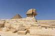 The Sphinx in the Giza pyramid complex, Cairo, Egypt