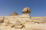 Fototapeta Sawanna - The Sphinx in the Giza pyramid complex, Cairo, Egypt