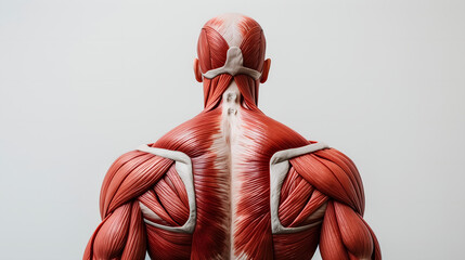 Canvas Print - Human Anatomy - Muscles, Muscles and Nervous System