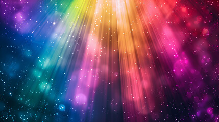 Wall Mural - orange, blue, yellow, green, white, grey, rainbow, colour stage background wallpaper with spotlight 