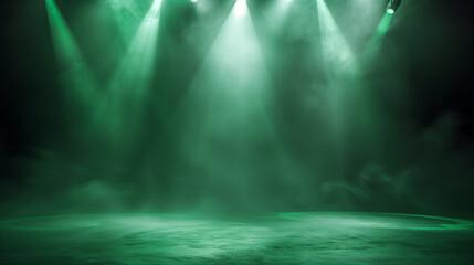 Wall Mural - orange, blue, yellow, green, white, grey, rainbow, colour stage background wallpaper with spotlight 