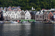 Quartier du Bryggen à Bergen