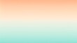 Clean gradient background, combination of sea green, light ocean, pink peach color with linear gradient background on horizontal frame. Smooth texture. copy space