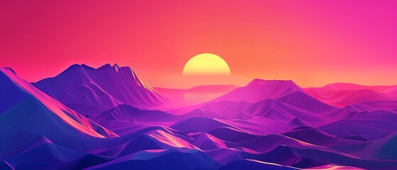 Wall Mural - Simple minimalist 2d and 3d backgrounds