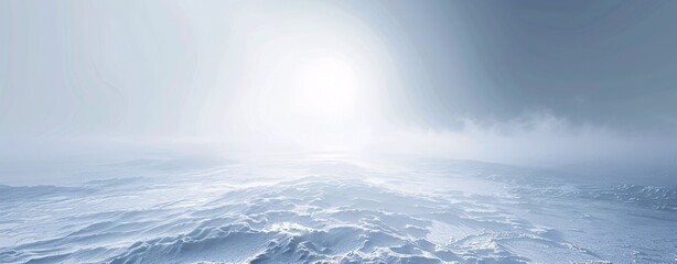  Sunrise on the Snowy Mountains A Stunning Winter Scene Generative AI