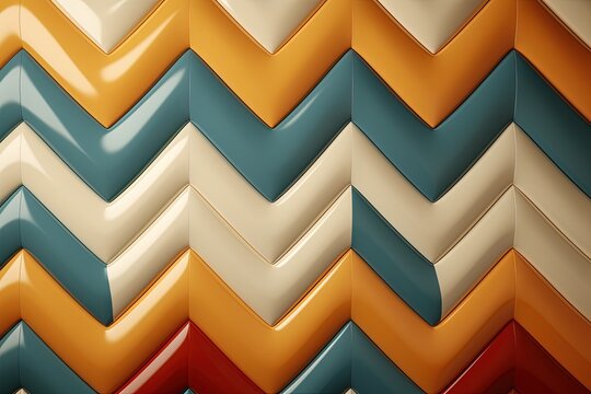 A classic chevron pattern background