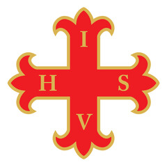 Wall Mural - The Red Cross of Constantine Color.indd