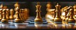 chess king on the board symbolizing strategy, challenge, and intelligence in gaming
