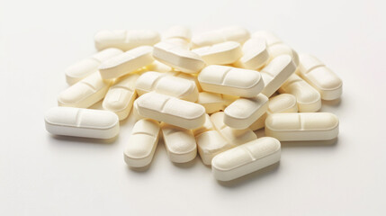 assorted pharmaceutical capsules and tablets in close-up showcasing healthcare and medication