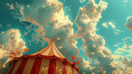 circus tent, carnival celebrations, carnival, amusement theater. entertainment show, world circus da