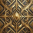 a series of luxurious wood panel design concepts infused with gold accents, aimed at elevating interior spaces with opulence and sophistication. Explore intricate patterns, ornate carvings, and gilded