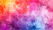 Colorful watercolor splash abstract background for textures, Multicolored splash watercolor blot template for your designs. Generative Ai