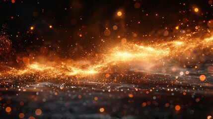 Aufkleber - The effect of glowing lights, flares, explosions, and stars, isolated on a transparent background.