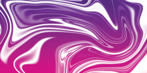 Sticker - Colorful flowing wave liquid background. Modern wave fluid background. Pink purple liquify background.