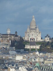 Canvas Print - Vue Montmartre Paris Sacré-Coeur