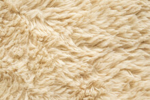 Brown Fluffy Fur Fabric Wool Texture Background
