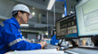 © reewungjunerr - Engineer working at control room,Manager control system,Technician man monitoring program from a lot of monitor