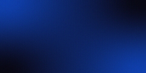 Poster - Abstract Fiery burnt navy blue foil gradient vector blurred shine. Bokeh background with  blue color gradient, ombre effect. Textured with rough grain, noise, and bright spots.