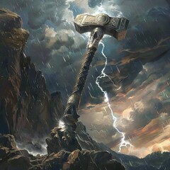 Poster - Valhalla Awaits: Warriors' Eternal Home