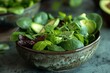 Raw Green Healthy Organic Spinach
