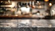 An unoccupied counter top with a blurred background. Template showcase scene for advertising products.  New Year, Christmas, Black Friday, Cyber Monday, Thanksgiving