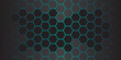 © hossain - Abstract blue light hexagon line in grey modern luxury futuristic background design. Hexagon background design blue lighting. Abstract background design. Vector design. Illustration.