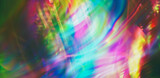 Fototapeta Konie - Abstract explosion of multicolored light lean in a blurred artistic pattern.