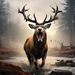 Angry Elk