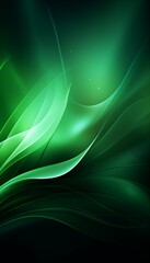 Wall Mural - Wallpaper background , the above dynamic green   image Generate AI