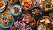 A colorful array of tapas, perfect for sharing