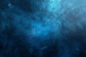 Dark Blue Smoke: Abstract Texture with Mystic Gradient and Soft Light