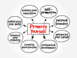 Promote Yourself - attempting to present yourself to others as an accomplished, capable, smart and skilled person, mind map text concept background