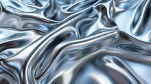 Close Up Texture Of Liquid Shiny Metal In Silver Gray Color With Highlights And Shimmers Liquid Metallic Texture Backdrop