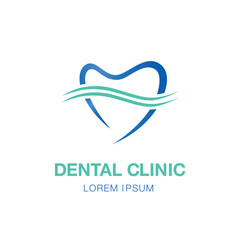 Wall Mural - Dental logo vector designa. Stomatology