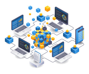 Poster - Business technology blockchain analyst