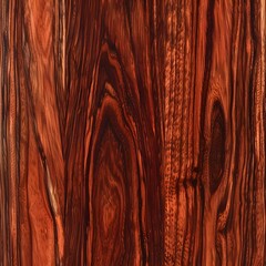 Wall Mural - Captivating background texture of varnished rosewood ai image